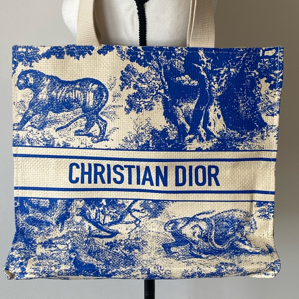 💙Christian Dior Straw Dioriviera Tote